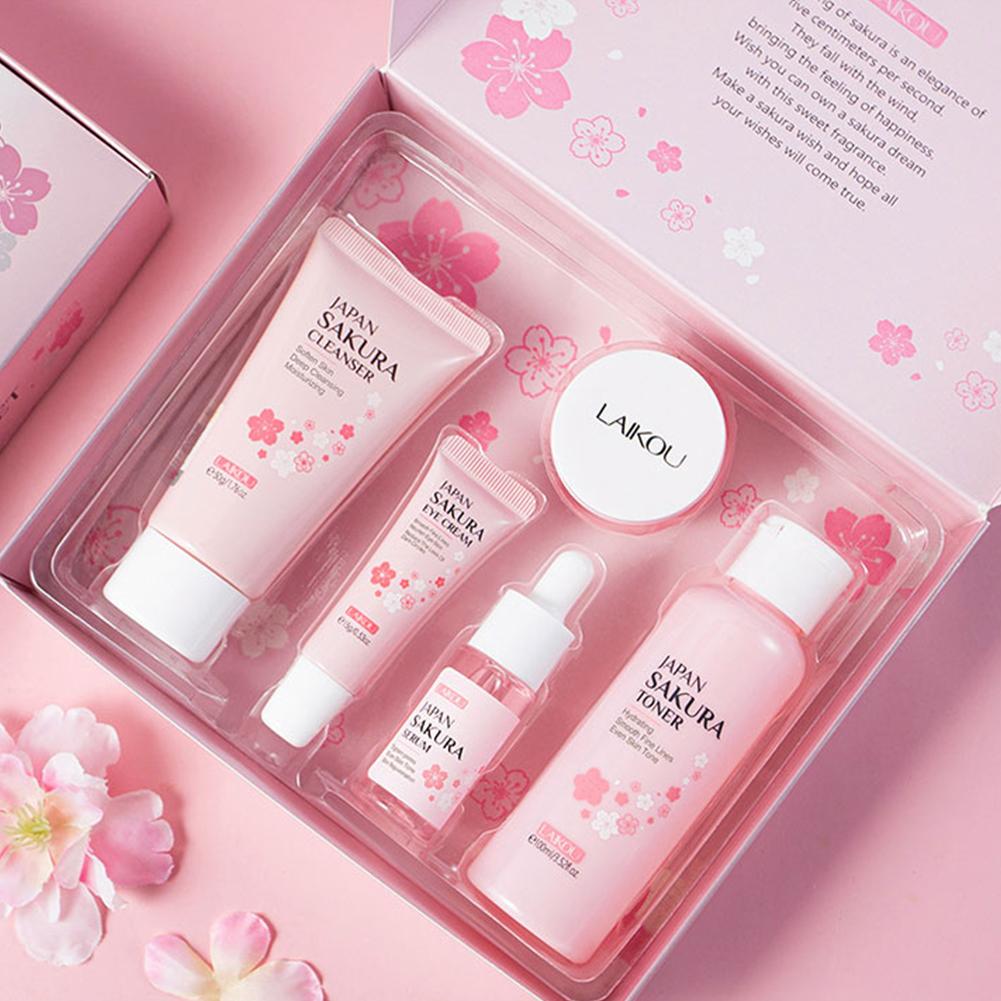 Skincare Glowing - LAIKOU Japan Sakura Skin Care Set