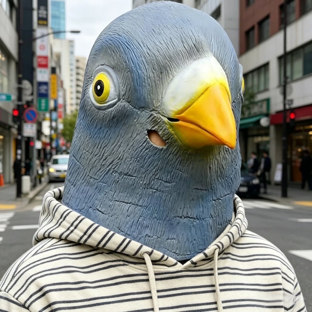 Pigeon Mask Costume Novelty Ha - Skincare Pigeon review and price