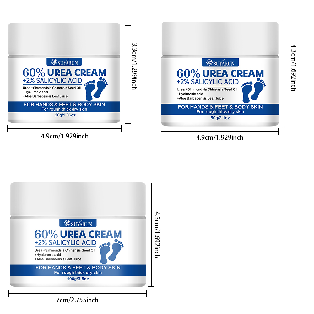 SUYARUN 60% Urea+2% SALICYLIC  - Azelaic Acid Cream review and price
