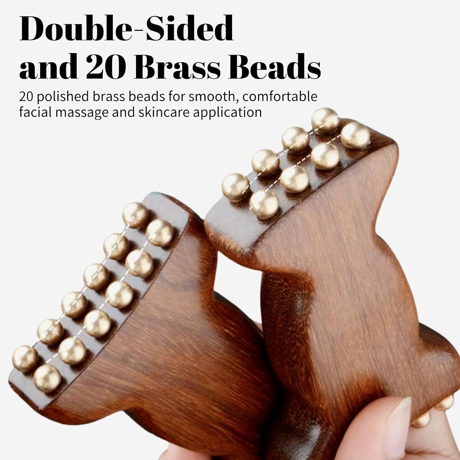 Brass Facial Contour Roller So - Skincare Glowing review and price