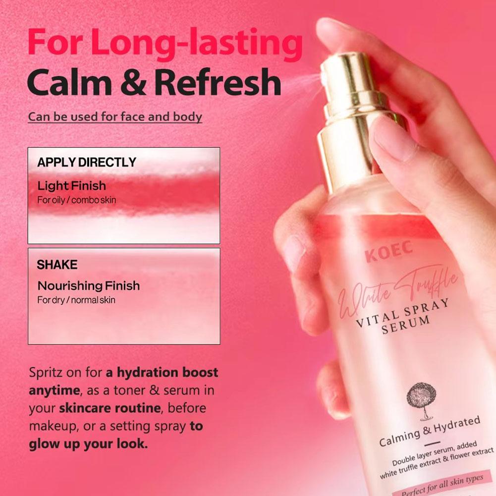 2026 new White Truffle Spray E - Skincare Glowing review and price