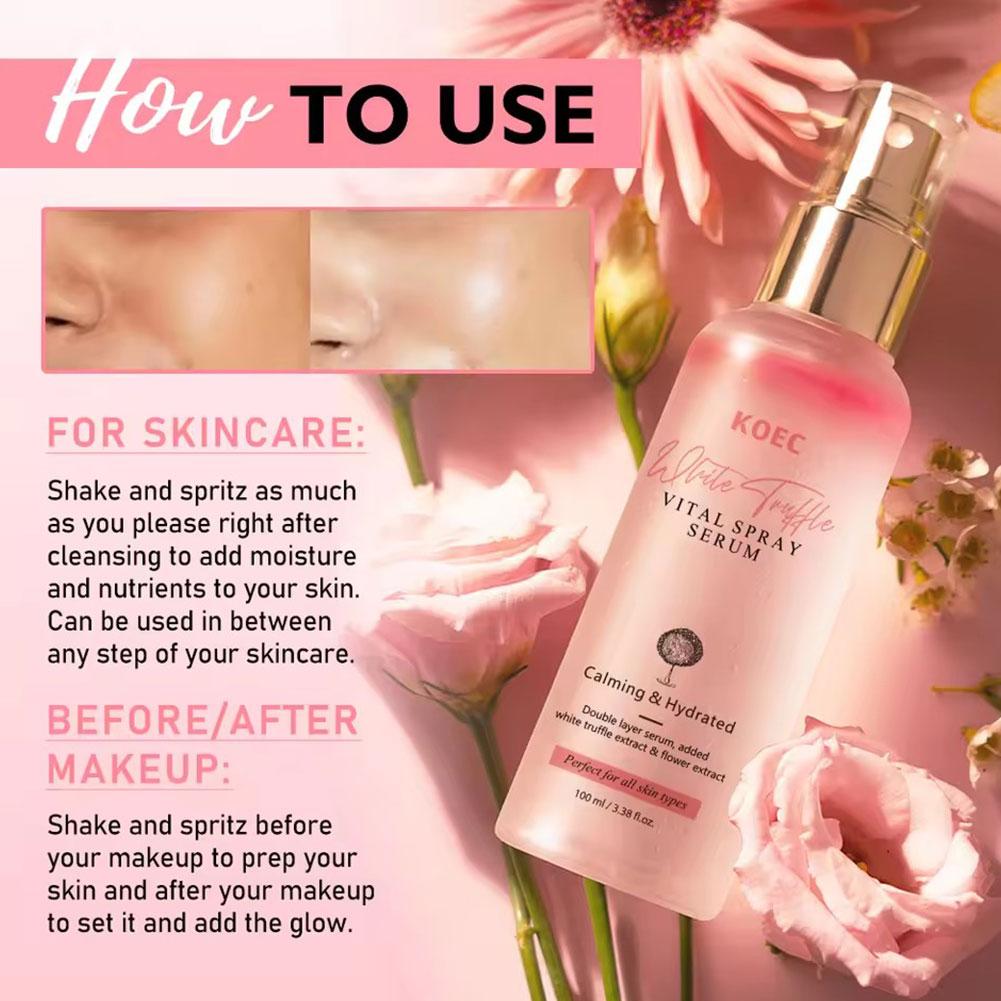 2026 new White Truffle Spray E - Skincare Glowing review and price