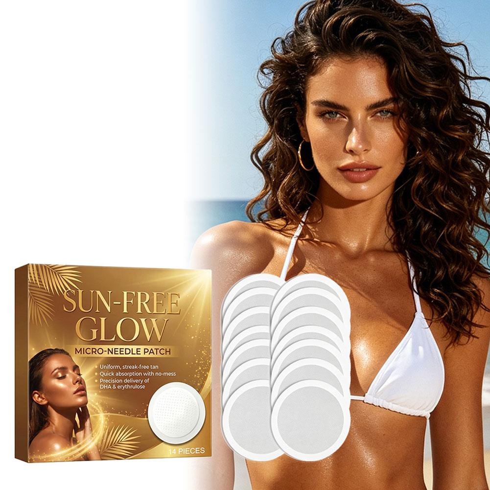 14Pcs Sun-Free Glow Microneedl - Skincare Glowing review and price