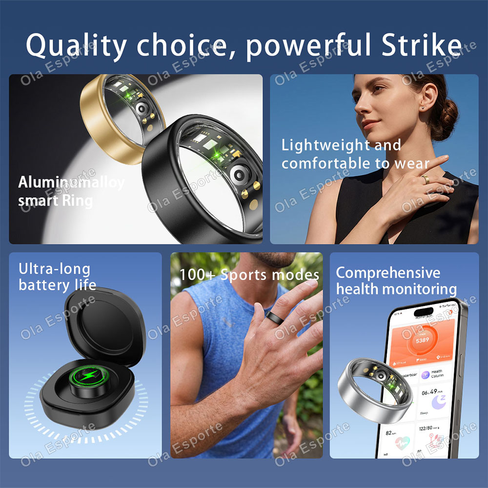 Ola Esporte Smart Ring Men Wom - Skincare Glowing review and price