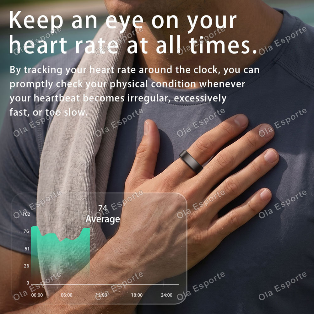 Ola Esporte Smart Ring Men Wom - Skincare Glowing review and price
