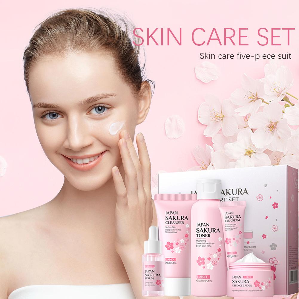 LAIKOU Japan Sakura Skin Care  - Skincare Glowing review and price